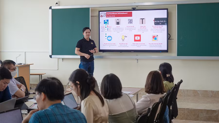 Triển khai giảng dạy thực tế tại ĐH Giáo dục – Đại học Quốc gia Hà Nội