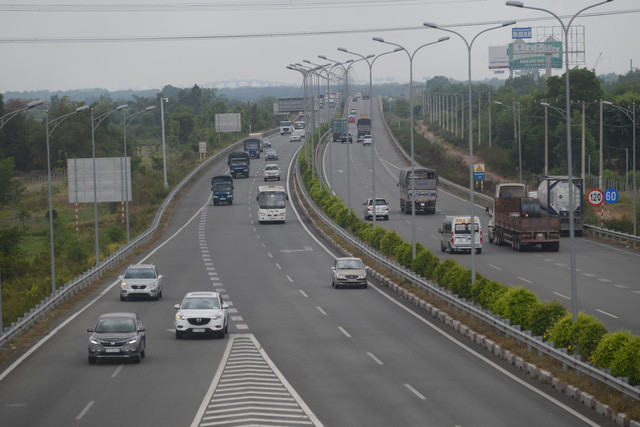 Cao tốc TP. HCM – Long Thành – Dầu Giây - Ảnh: Quang Định