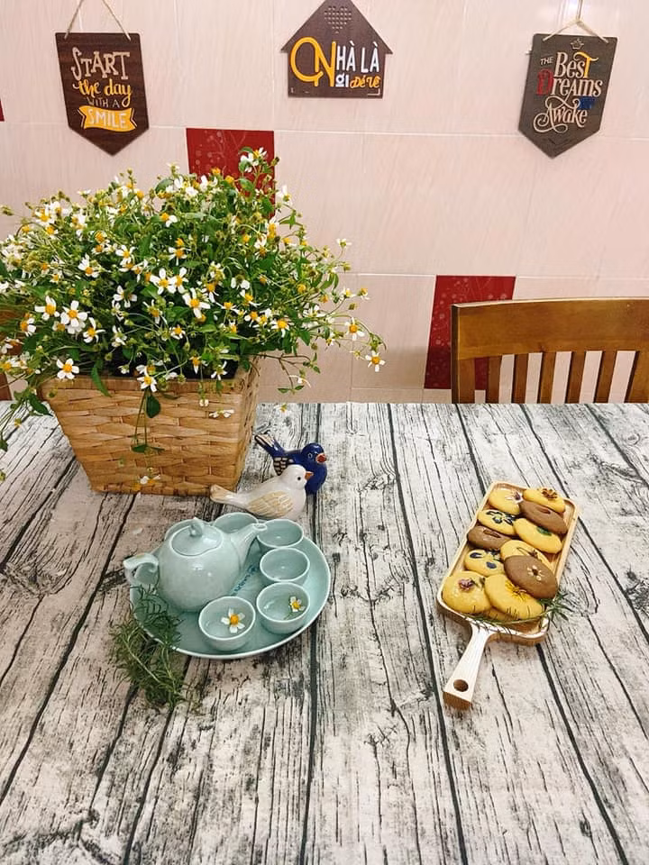 Cách làm bánh quy hoa tươi lạ mắt đãi khách ngày Tết ảnh 4