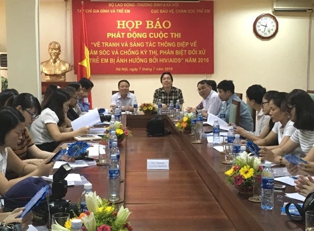 Quang cảnh họp báo