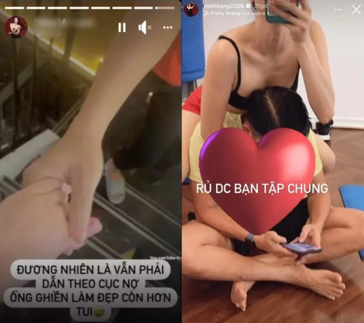 Khoảnh khắc đời thường giản dị của "vợ chồng son" ca sĩ Minh Hằng. Khoảnh khắc đời thường giản dị của "vợ chồng son" ca sĩ Minh Hằng.