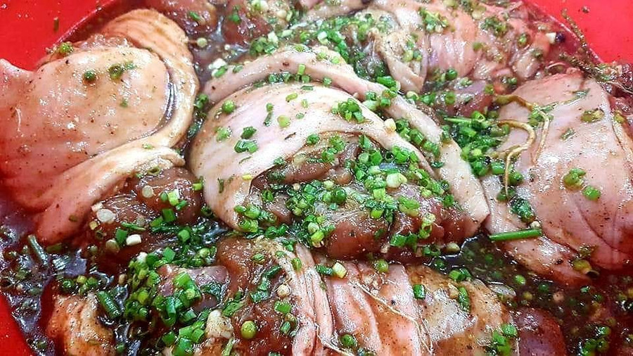 Ướp thịt chân giò Ướp thịt chân giò