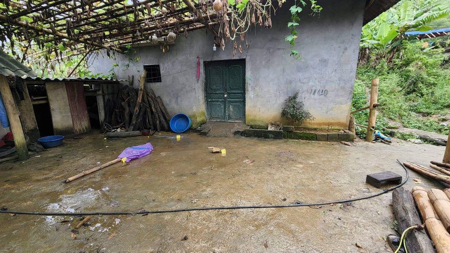 Hiện trường xảy ra vụ việc.