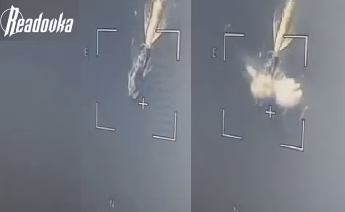 UAV Lancet của Nga đâm thẳng vào tàu Ukraine trên sông Dnipro tháng 4/2023