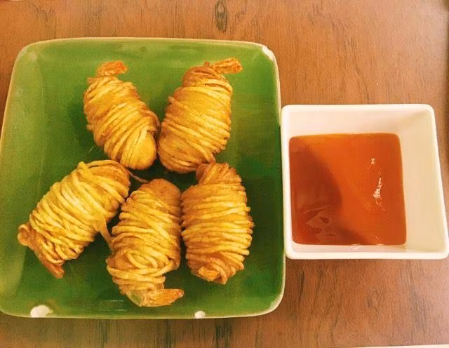 Tôm cuộn khoai tây chiên- sự lựa chọn thông minh cho bữa cơm cuối tuần