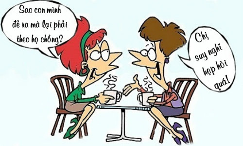 Lý do con nên mang họ bố 