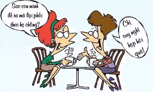 Lý do con nên mang họ bố 