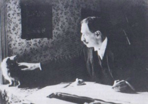 Họa sĩ Louis Wain (1860-1939) nổi tiếng trong lịch sử nước Anh với các bức tranh vẽ về mèo. Họa sĩ Louis Wain nổi tiếng trong lịch sử nước Anh với các bức tranh vẽ về mèo. Ảnh: DeviantArt