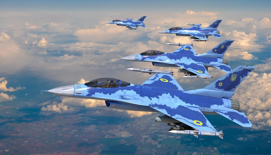 Lo sợ hỏa lực, 3 sân bay cho F-16 được đặt rất xa tiền tuyến 