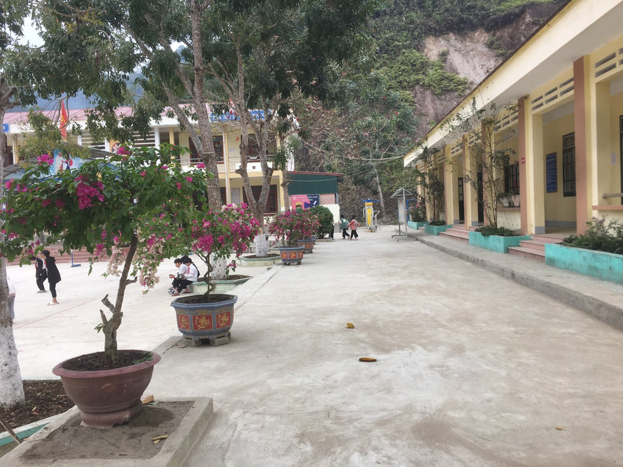 Cơ sở vật chất khang trang.