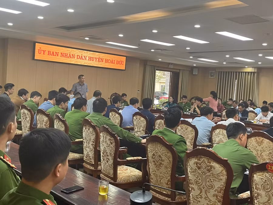 Công tác PCCC&amp;CNCH luôn là ưu tiên hàng đầu được lãnh đạo huyện Hoài Đức quan tâm, chỉ đạo.