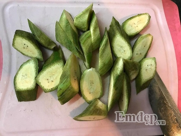 Ca qua kho chuoi xanh thom ngon cho ngay mua