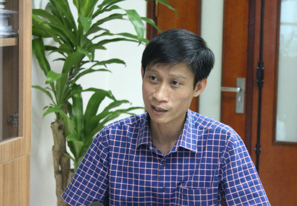 Ông Vũ Đức Long - Phó Giám đốc Trung tâm Dự báo Khí tượng thủy văn quốc gia.