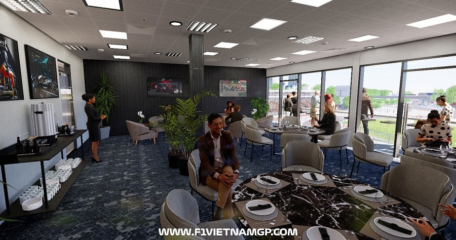 Chủ nhân loại vé Doanh nghiệp sẽ nhận được nhiều đặc quyền độc đáo và khả năng di chuyển vào tất cả các khu vực thuộc quản lý của Vietnam Grand Prix trên đường đua.