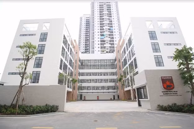 Ngôi trường mới được xây dựng khang trang, nơi ươm mầm những tài năng tương lai cho đất nước