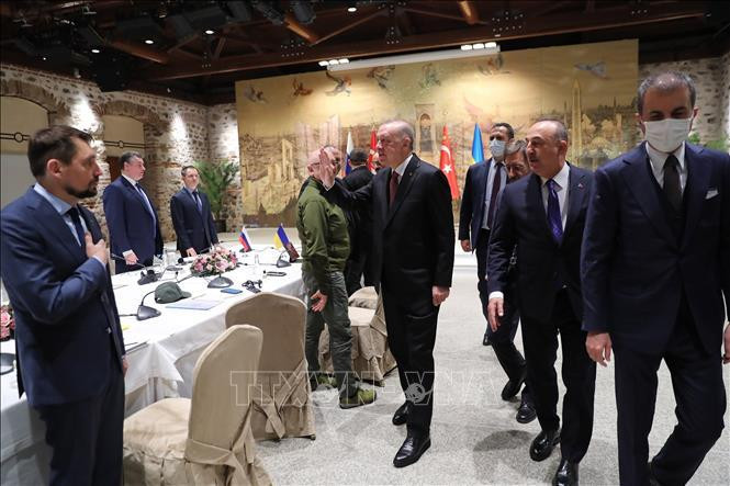 Vòng đàm phán thứ 2 Nga-Ukraine đã được tổ chức ở Istanbul-Thổ Nhĩ Kỳ vào cuối tháng 3