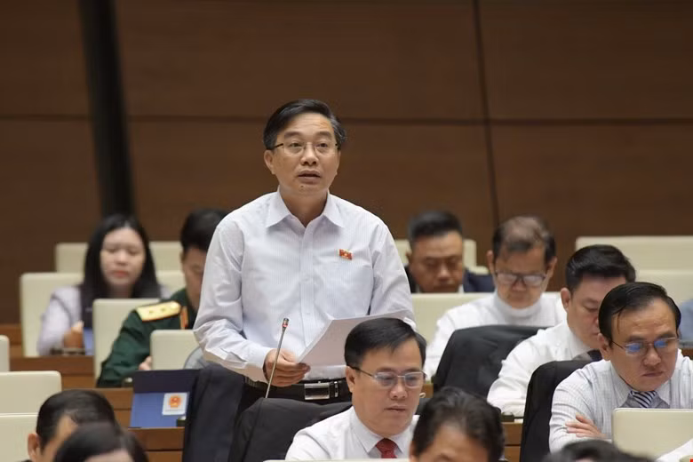 Đại biểu Nguyễn Minh Sơn. Ảnh Quốc hội.