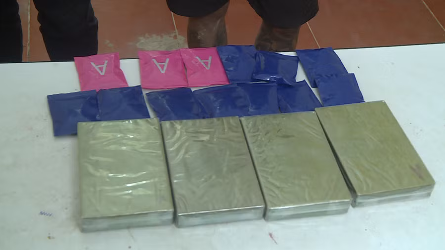 Tang vật thu giữ (Ảnh: Công an Sơn La)