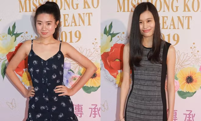 Thi sinh cuoc thi Hoa hau Hong Kong 2019 gay that vong ve nhan sac hinh anh 2 