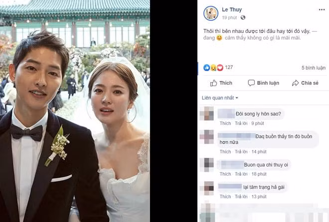 Dàn sao nữ Việt đồng loạt lên tiếng trước tin Song - Song ly hôn ảnh 6