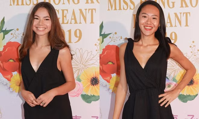 Thi sinh cuoc thi Hoa hau Hong Kong 2019 gay that vong ve nhan sac hinh anh 1 