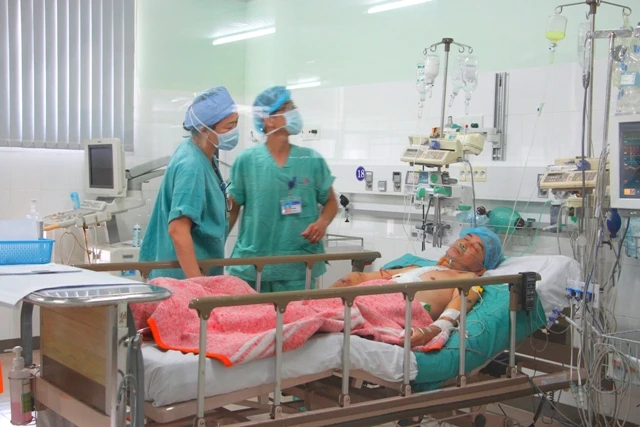 Ca phẫu thuật ghép tim được tiến hành nhanh chóng tại Bệnh viện Trung ương Huế