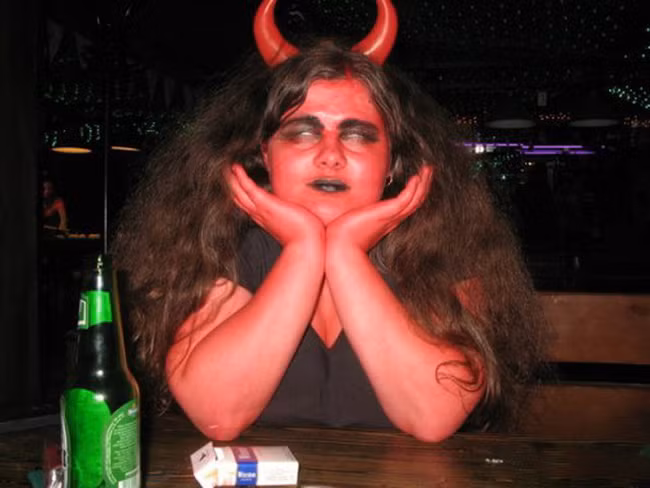 mot khi chi beo khoe kheo minh gioi mua cot hinh anh 11