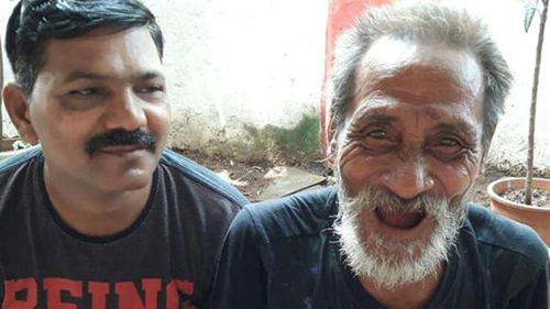 Ông Khomdram Gambhir Singh (phải) được tìm thấy ở Mumbai. Ông Khomdram Gambhir Singh phải được tìm thấy ở Mumbai. Ảnh: MumbaiPolice