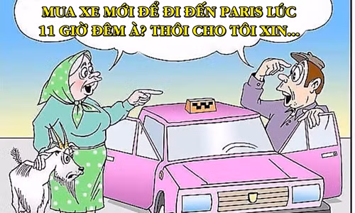 Nguyên nhân vợ không cho chồng mua xe xịn