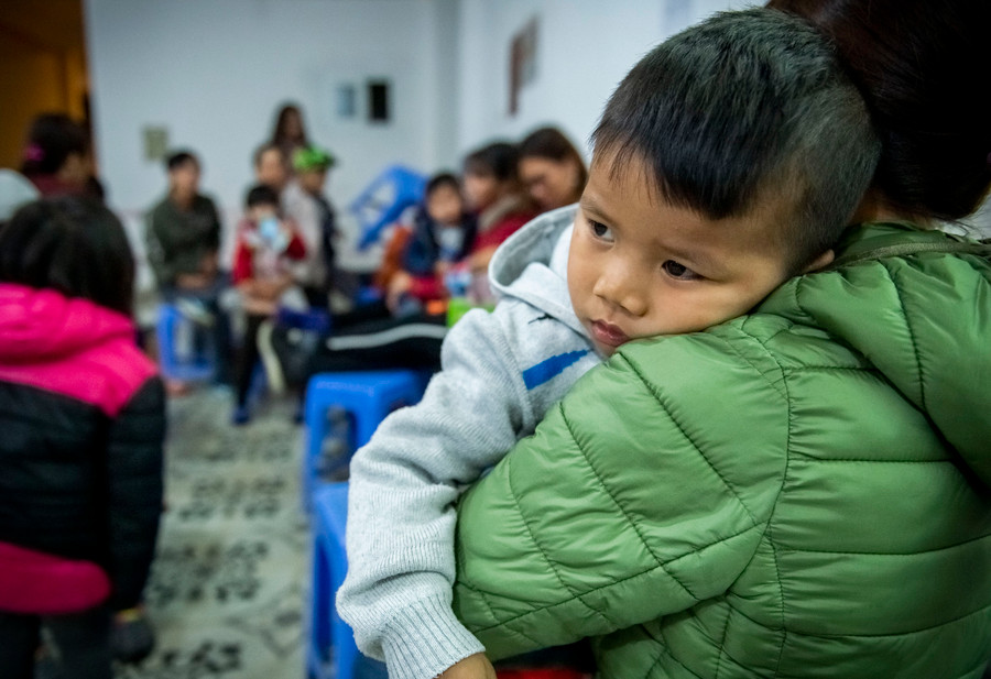 Phần lớn các trẻ đến khám trong độ tuổi từ 3 đến 5 tuổi