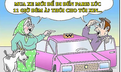 Nguyên nhân vợ không cho chồng mua xe xịn