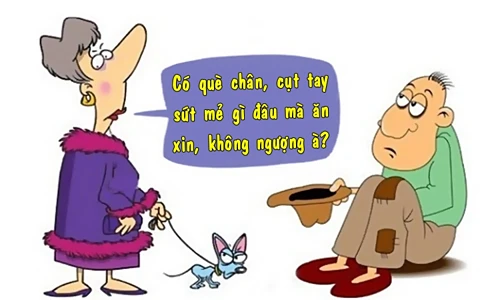 Đừng bao giờ đòi hỏi ăn xin