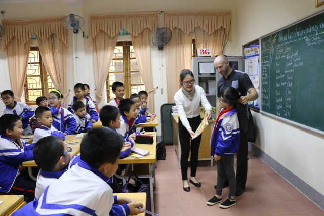 Các giáo viên được bồi dưỡng sẽ là cốt cán nâng cao chất lượng dạy học ngoại ngữ trong các nhà trường