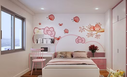 Màu sắc phòng ngủ tác động tới các bé như thế nào? - Hình 1