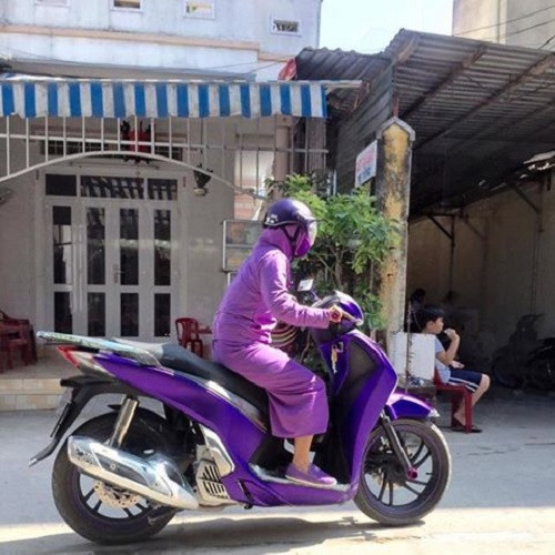 Trang phục chống nắng của tuýp người lãng mạn, mộng mơ.