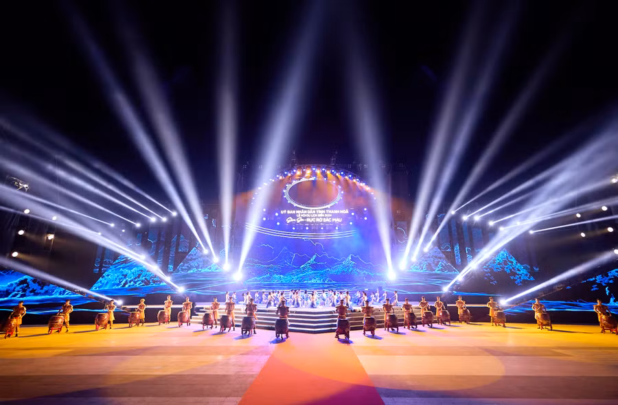 Chương trình nghệ thuật đặc sắc trong đêm khai mạc.