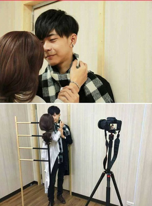 Cách thanh niên độc thân khoe gấu. 