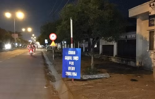 Công trường dưới lòng đất?