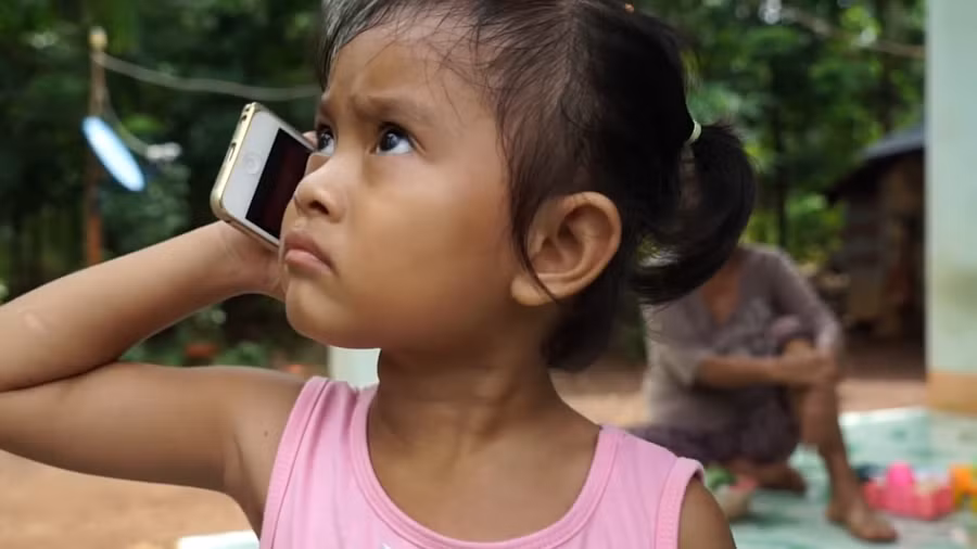 Cảnh trong phim Hai đứa trẻ