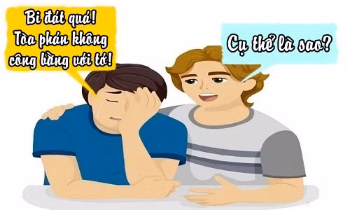 Ông chồng bức xúc trước phán quyết ly hôn 