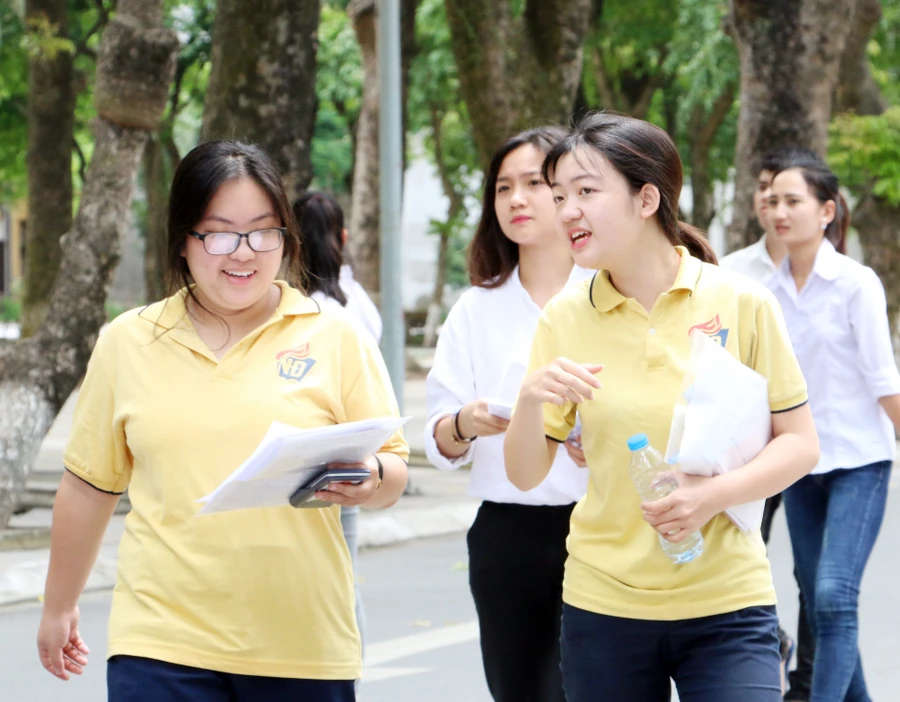 Học sinh cuối cấp đang vào giai đoạn ôn thi nước rút