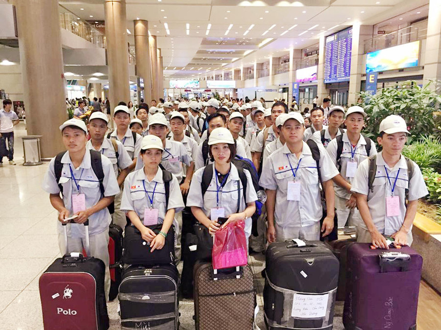 Lao động trẻ có tay nghề lên đường xuất khẩu lao động