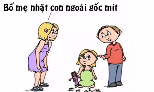 Bố mẹ không biết gì về sinh sản