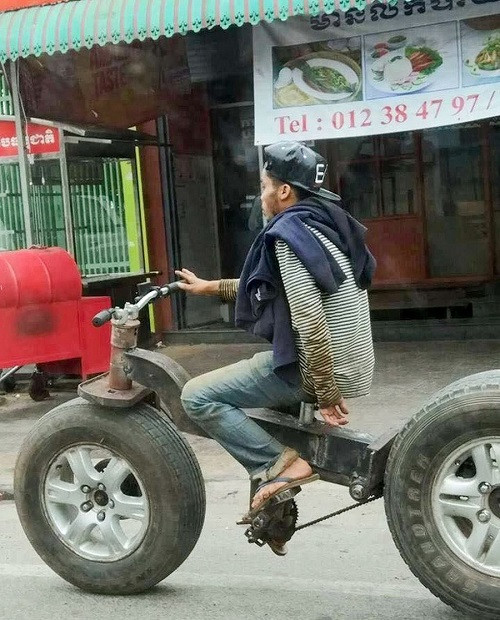 Kiểu xe độc nhất vô nhị.