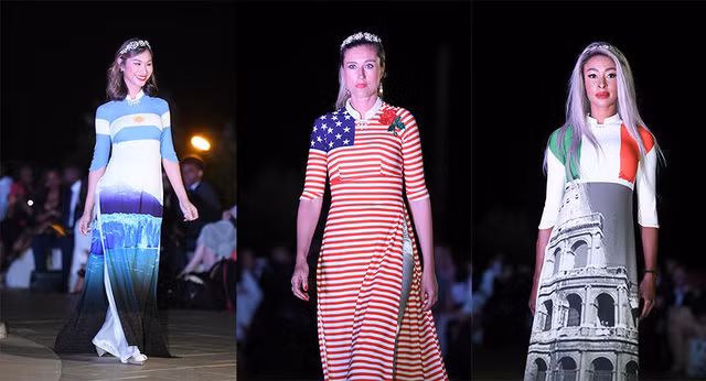 Nữ diễn viên Người đẹp và Quái vật chọn áo dài Việt xuất hiện trên thảm đỏ Cannes ảnh 5