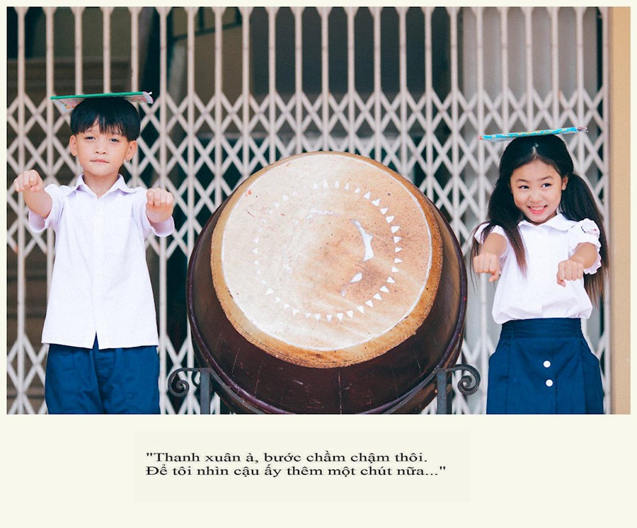 Cả bầu trời tuổi thơ ùa về qua bộ ảnh cực đẹp của cô cậu học trò tiểu học ảnh 4 Cả bầu trời tuổi thơ ùa về qua bộ ảnh cực đẹp của cô cậu học trò tiểu học ảnh 4