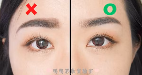 Muốn đôi mắt trông tinh nhanh, gương mặt sắc sảo hơn, hàng mày phải có độ cong, tạo thành góc cạnh ở gần đuôi mắt. Nếu kẻ mày quá ngang rậm, bạn có thể trông dừ hơn, gương mặt kém thu hút.