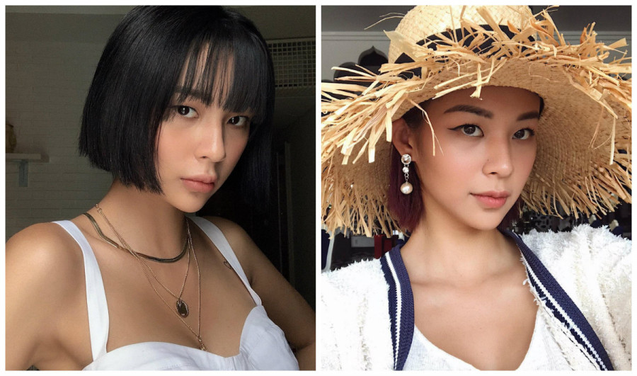 So sánh với hình ảnh cận mặt trước đó của Phí Phương Anh có thể thấy rõ điểm khác biệt này