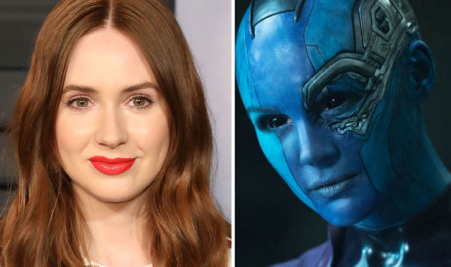 Karen Gillan (vai Nebula). Karen Gillan (vai Nebula).