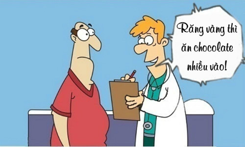 Ăn chocolate để trị răng ố vàng